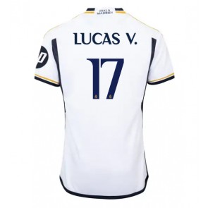 Real Madrid Lucas Vazquez #17 Domaci Dres 2023-24 Kratak Rukavima